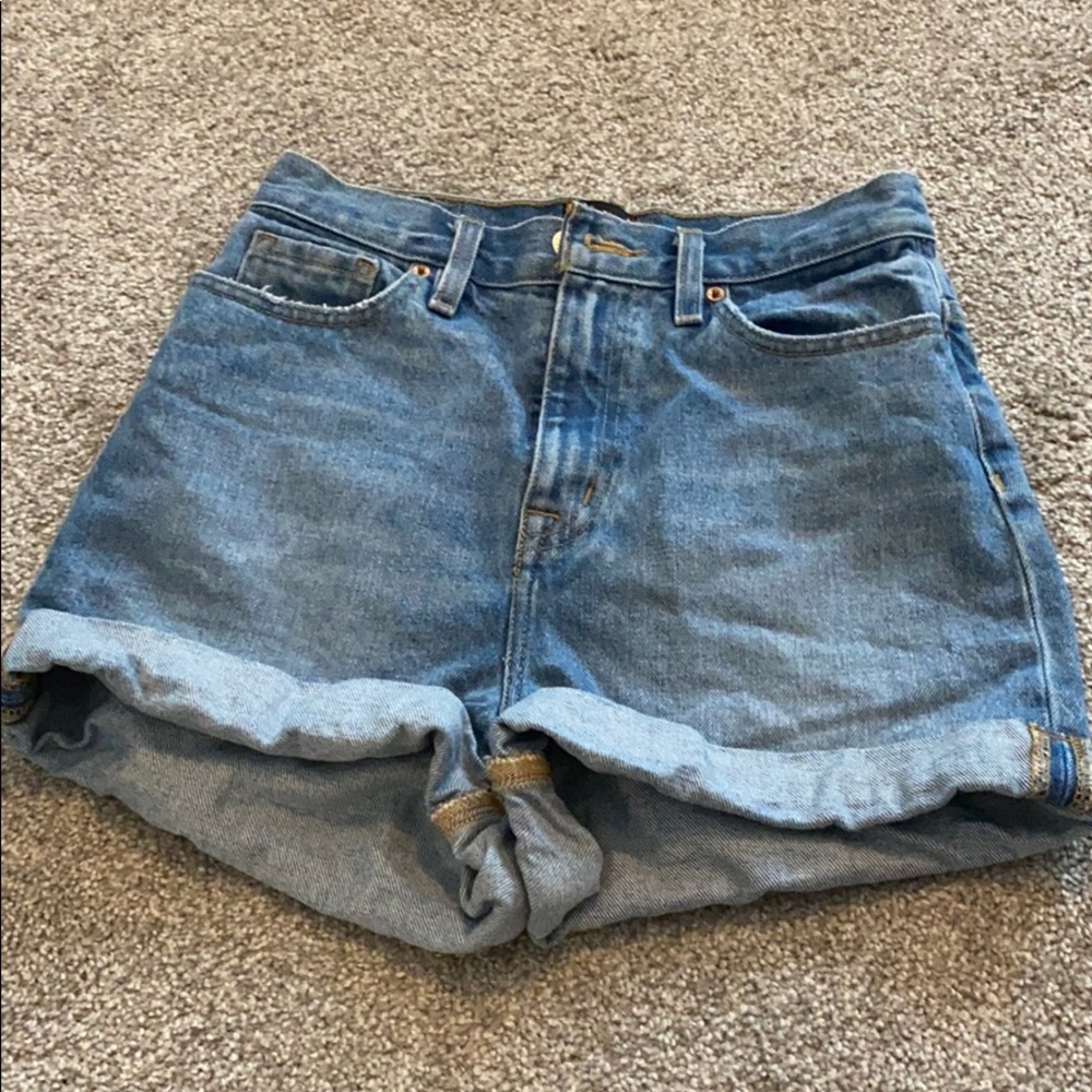 COPY - BDG high waisted jean mom shorts